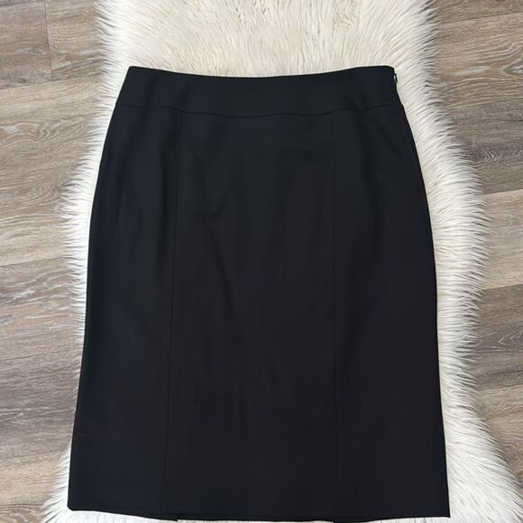 LAFAYETTE 148 New York Elegant Black Women's Skirt size 12 - Picture 1 of 11